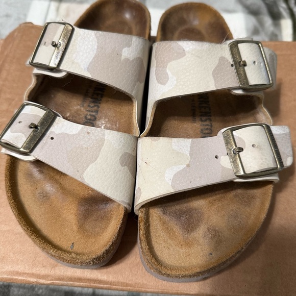 Birkenstock Shoes - Birkenstock Arizona Birko-flor Desert Soil Sand